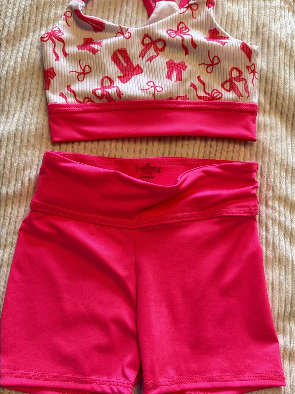 'Sassy girl dancewear sz small set